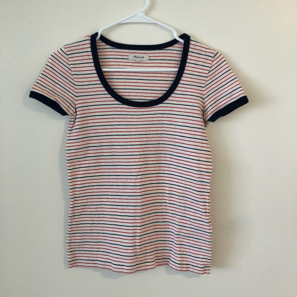 madewell striped tee